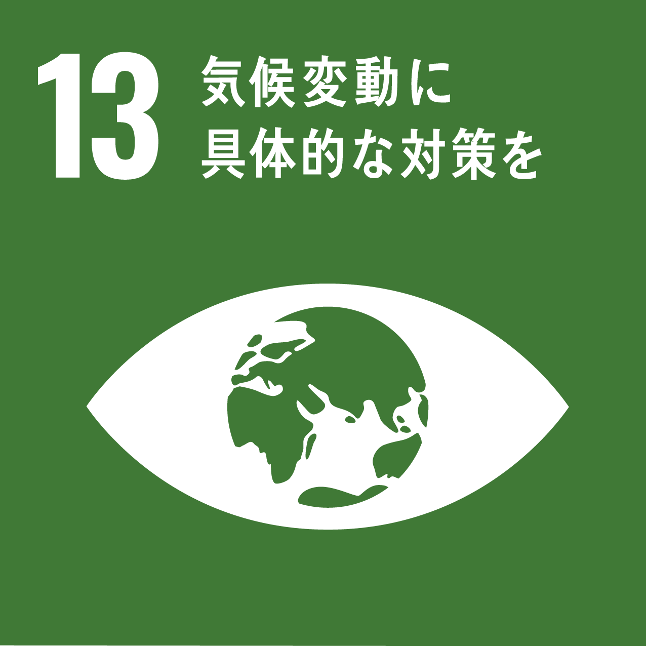 SDGs 13: 気候変動に具体的な対策を